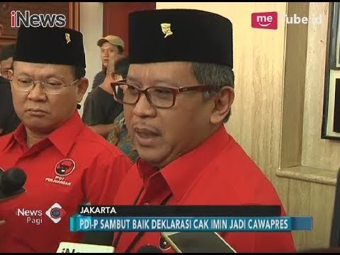 PDI-P Gelar Pertemuan dengan PKB untuk Bahas Pilkada & Konsolidasi Pilpres 2019 - iNews Pagi 12/04