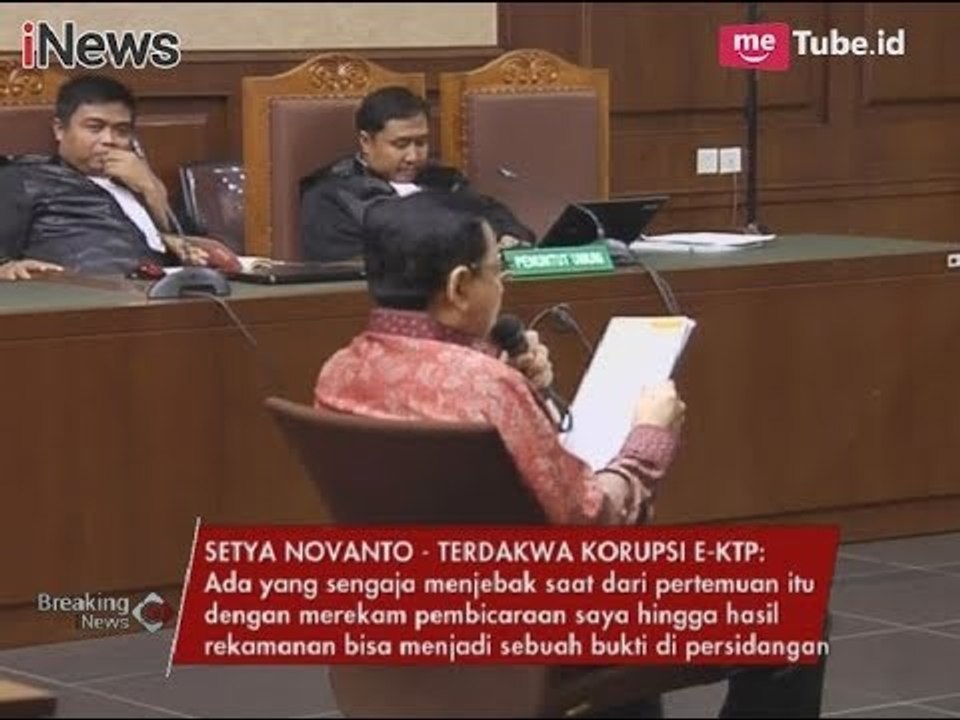 Persetujuan Anggaran e-KTP Disetujui Semua Fraksi Komisi II DPR Part 02 - Breaking News 13/04