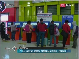 Mulai Hari Ini,  PT KAI Sediakan 23.752 Tiket Mudik Tambahan - iNews Pagi 16/04