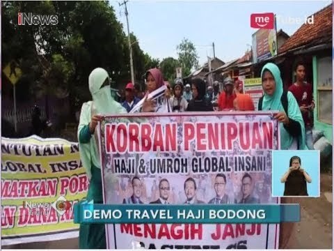 Ratusan Calon Jemaah Umrah Geruduk Kantor Global Insani - iNews Siang 16/04