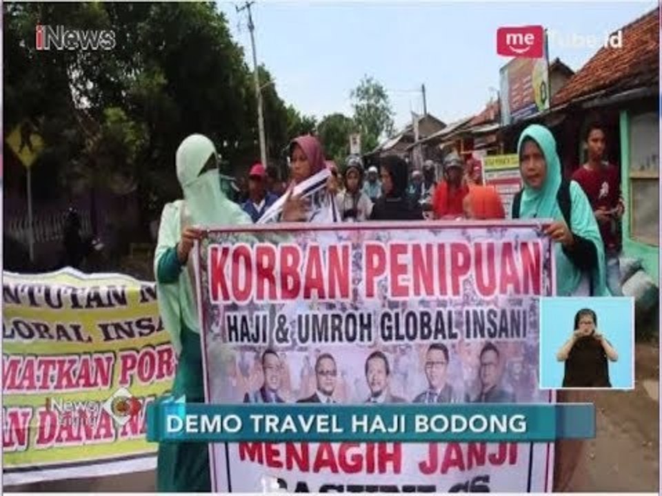 Ratusan Calon Jemaah Umrah Geruduk Kantor Global Insani - iNews Siang 16/04