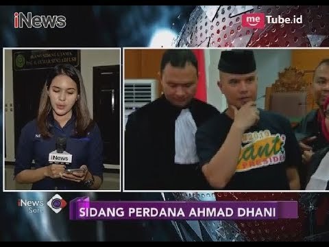 Jalani Sidang Perdana, Ahmad Dhani Ditemani Kedua Anaknya - iNews Sore 16/04