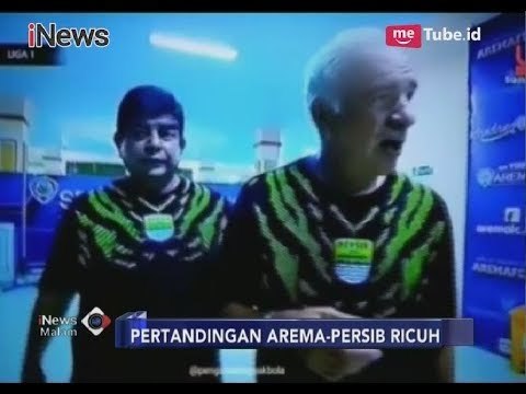 Pertandingan Arema Vs Persib Ricuh, Pelatih Mario Gomes Alami Luka di Kepala - iNews Malam 15/04