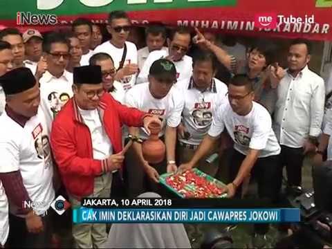 Deklarasi Relawan Pondok Gatot-Cak Imin - iNews Pagi 15/04