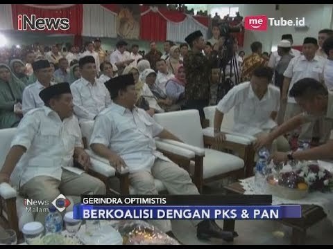 Gerindra Berkoalisi dengan PKS dan PAN, Prabowo Siap Bertarung di Pilpres 2019 - iNews Malam 15/04