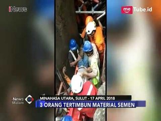 Tegang!! Proses Evakuasi 3 Pekerja Tol yang Runtuh di Manado - iNews Malam 18/04
