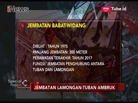 Berusia 50 Tahun Lebih, Jembatan Lamongan Dapat Perawatan & Pegecekan Rutin - Special Report 18/04