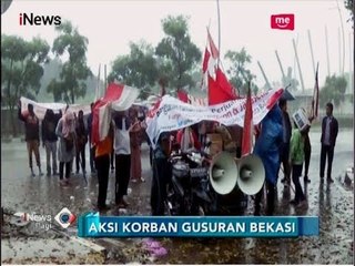Geruduk Pemkot Bekasi, Korban Penggusuran Pekayon Tuntut Ganti Rugi - iNews Pagi 19/04
