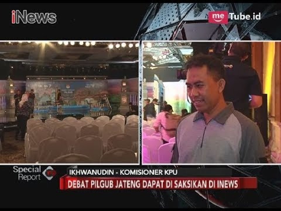 Persiapan Debat Pilkada Jateng, Inilah Tata Tertib untuk Pendukung Paslon - Special Report 20/04