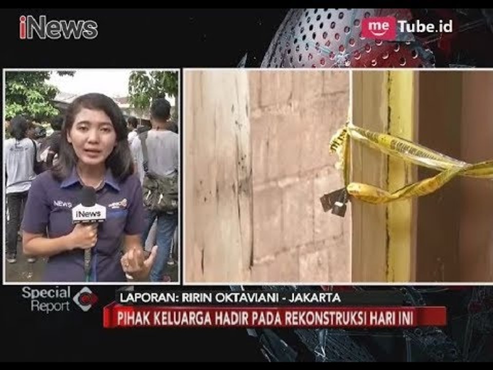 Polres Jaksel Hadirkan Pelaku dalam Rekonstruksi Pembunuhan Pensiunan TNI AL - Special Report 20/04