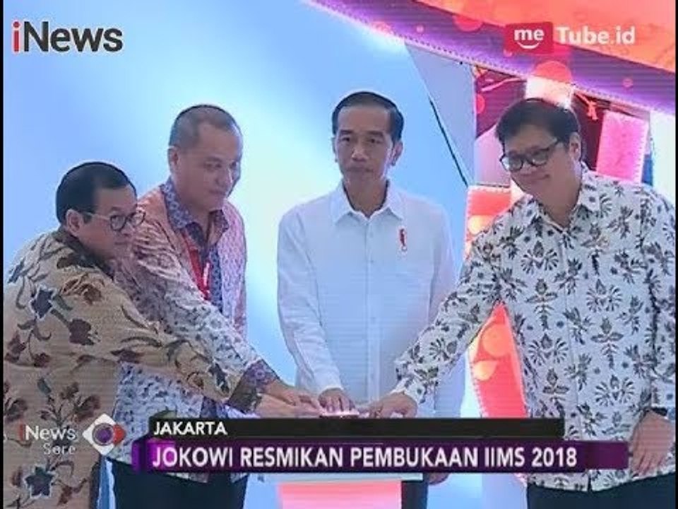 Digelar Selama 11 Hari, IIMS 2018 Resmi Dibuka Jokowi - iNews Sore 20/04
