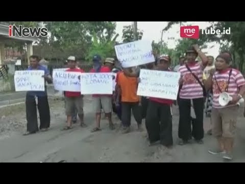 Warga Gelar Aksi Blokir Jalan Akibat Jalur Penghubung Kab. Magen Rusak Parah - iNews Pagi 24/04