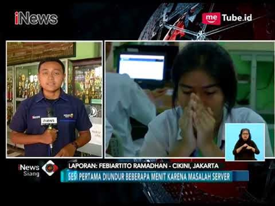 Akibat Terkendala Server, Peserta UNBK SMPN 1 Sesi Pertama Telat Satu Jam - iNews Siang 23/04