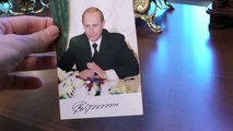Vladimir Putin autograph, President of Russia autograph, Signature of Vladimir Putin