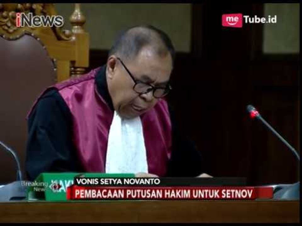 Hakim Anggota Sebutkan Pihak-pihak yang Terima Uang Kasus e-KTP Part 1B - Breaking News 24/04