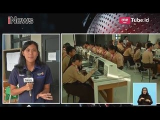 214 Pelajar SMPN 8 Jakarta Ikuti UNBK, 1 Orang Siswa ABK Lakukan UNKP - iNews Siang 25/04