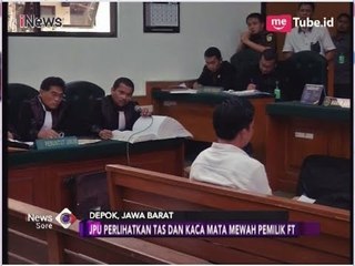 Jaksa Tunjukkan Tas & Kacamata Mewah Bos First Travel di Persidangan - iNews Sore 23/04