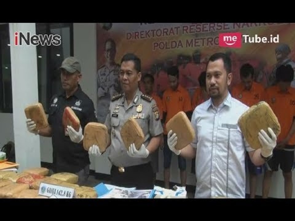 Polda Metro Jaya Gagalkan Penyelundupan 142,8 Kg Ganja Jaringan Aceh-Jakarta - iNews Pagi 25/04