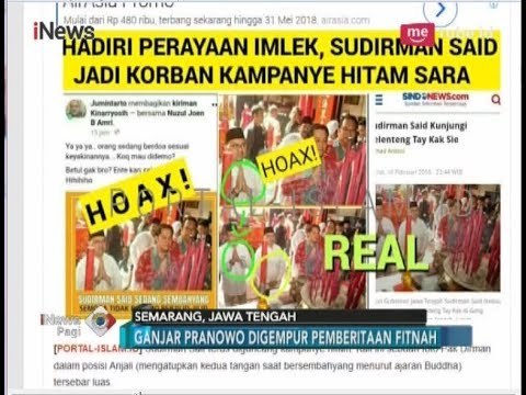 Sebarkan Hoax, Tim Ganjar Pranowo Laporkan 4 Media Online ke Polisi - iNews Pagi 27/04