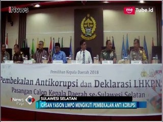 Pembekalan Anti Korupsi Bagi Calon Kepala Daerah Sulsel - iNews Pagi 27/04