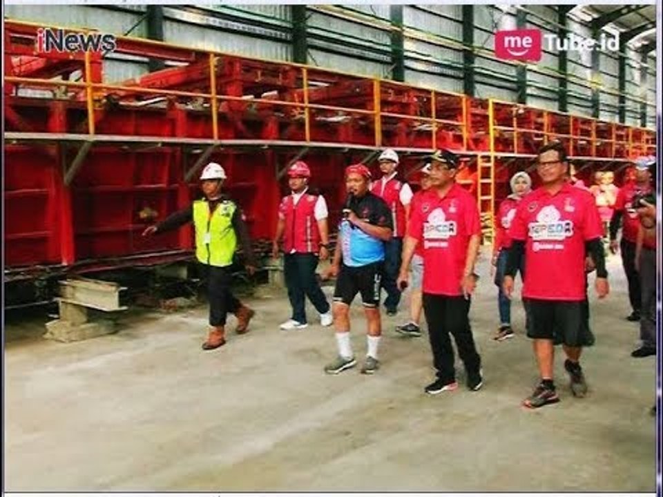 Menhub Tinjau Pabrik Pembuat U-Shape Girder LRT - iNews Sore 29/04