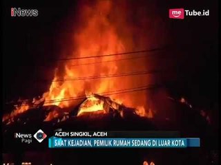 Rumah Mewah Ketua DPR Kab Aceh Singkil Terbakar - iNews Pagi 29/04