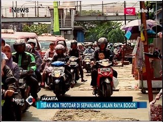 Derita Semrawutnya Trotoar di Kramat Jati - iNews Pagi 30/04