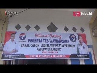 Partai Perindo Gelar Seleksi Caleg Berkualitas dengan Ketat - iNews Sore 01/05