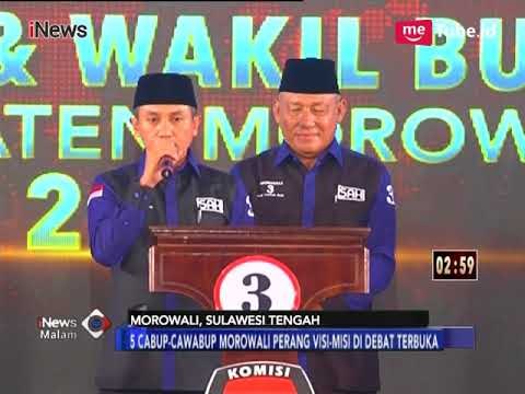 [Perang Visi-Misi] Debat Terbuka II Pilkada Morowali - iNews Malam 27/04