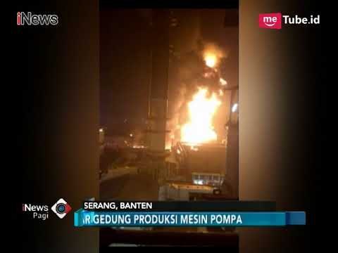 Tower Pabrik Gula di Kabupaten Serang Hangus Terbakar - iNews Pagi 04/05