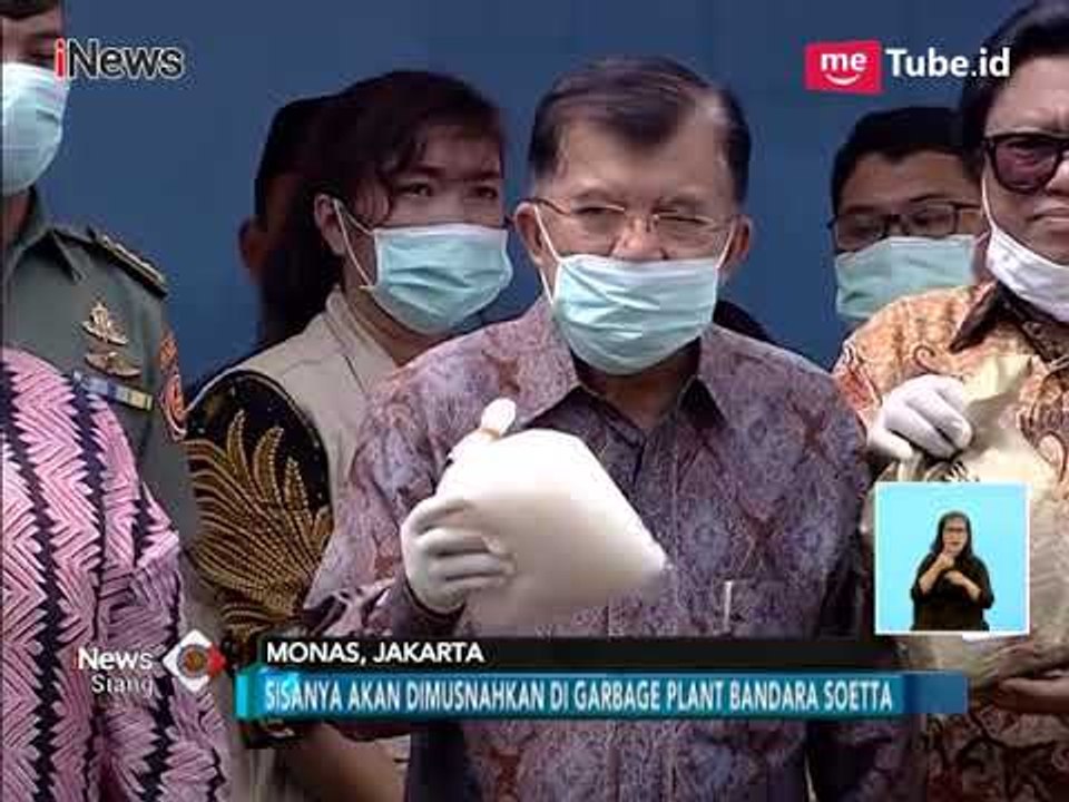 Wapres JK Pimpin Pemusnahan Sabu 2,6 Ton di Monas - iNews Siang 04/05