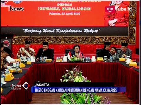 Bahas Cawapres, Airlangga akan Bertemu Mega - iNews Malam 04/05