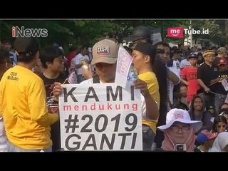Perang Tagar, Massa Deklarasikan #2019GantiPresiden di Monas - iNews Malam 06/05