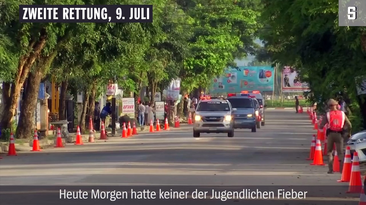 Höhle in Thailand Gerettete Jungen alle wohlauf