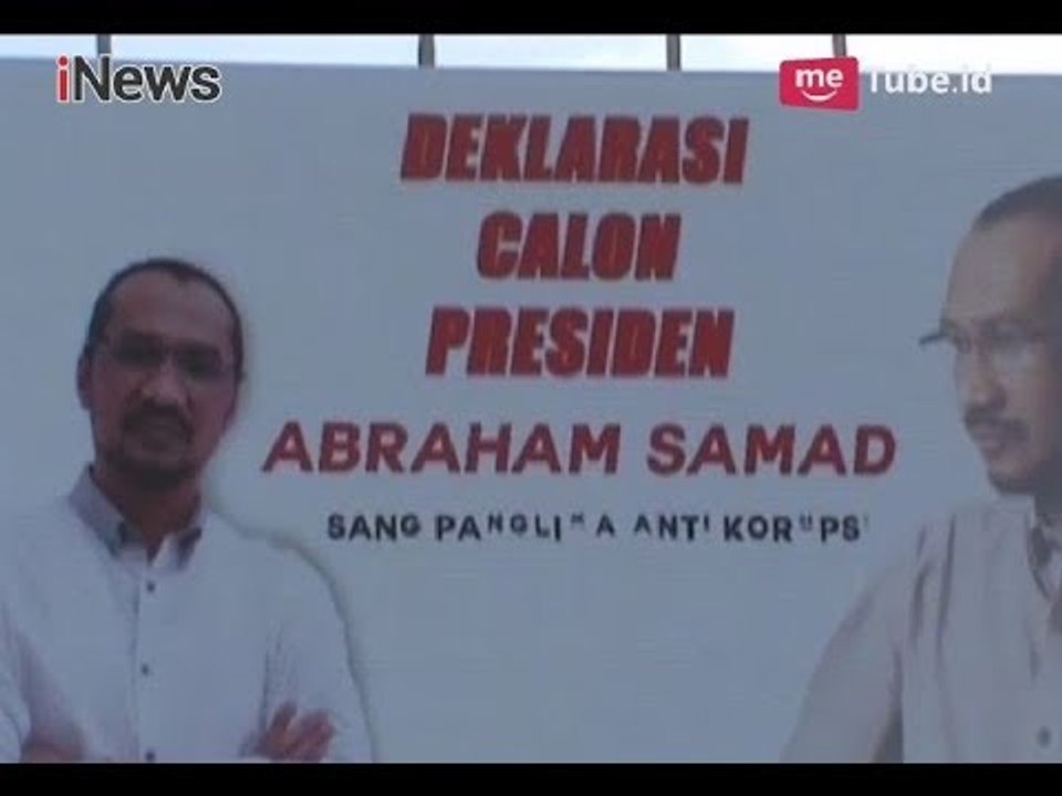 Abraham Samad Resmi Deklarasikan Diri Jadi Capres 2019 - iNews Pagi 09/05