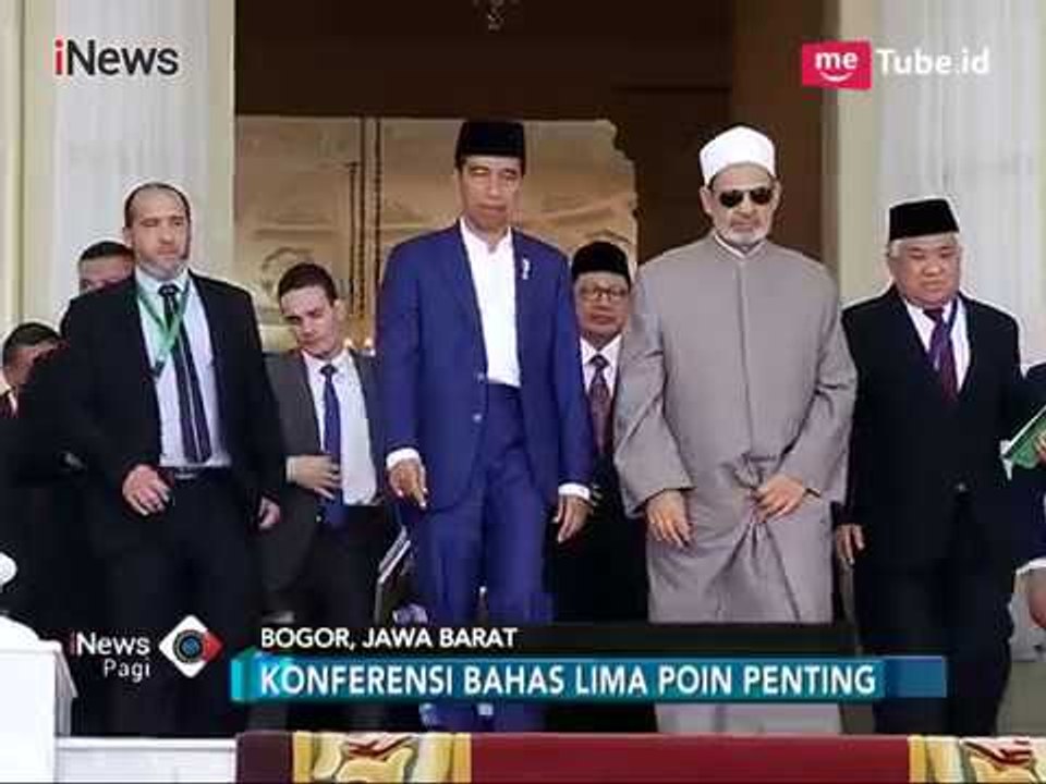 Jokowi Buka Konferensi Ulama RI-Afghanistan-Pakistan di Istana Bogor - iNews Pagi 12/05