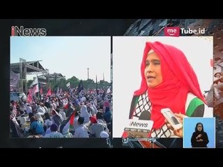 Artis Neno Warisman Hadir di Aksi 115 Menyuarakan Solidaritas Palestina - iNews Siang 11/05