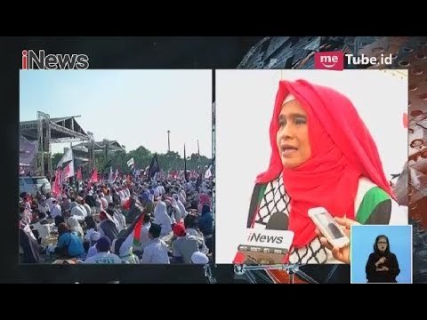 Artis Neno Warisman Hadir di Aksi 115 Menyuarakan Solidaritas Palestina - iNews Siang 11/05