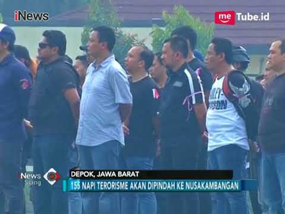 155 Napi Terorisme Mako Brimob Dipindah ke Nusakambangan - iNews Siang 10/05