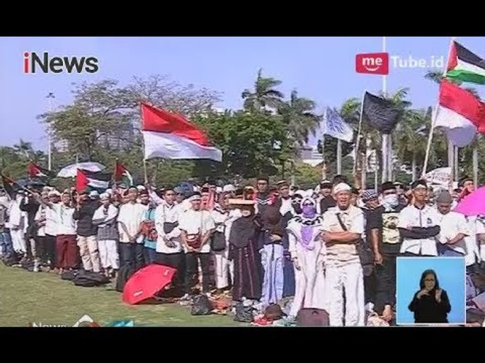 Peserta Aksi Solidaritas Palestina Suarakan Tiga Tuntutan Utama - iNews Siang 11/05
