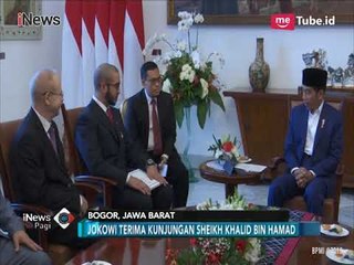 Presiden Jokowi Terima Kunjungan Kehormatan Pangeran Bahrain - iNews Pagi 120/5