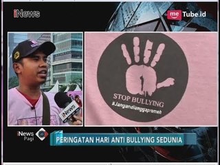 Kampanye Peringatan Hari Anti Bullying Sedunia di Bundaran HI - iNews Pagi 13/05