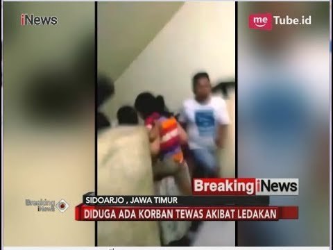 Kepanikan Warga Rusunawa Wonocolo Pasca Bom Rakitan Meledak - Breaking iNews 13/05