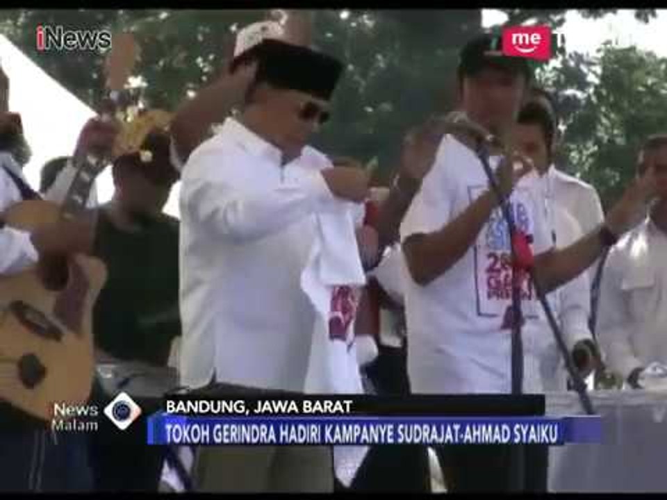 Prabowo Joget-joget di Pesta Kampanye Sudrajat-Ahmad Syaikhu - PiNews Malam 12/05