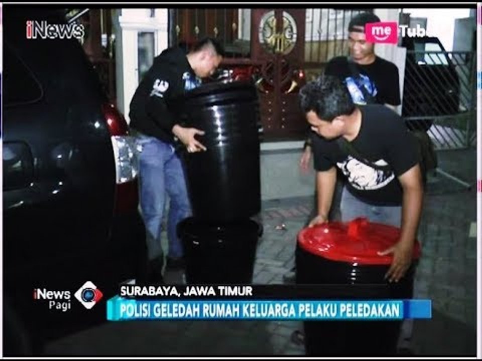 Polisi Amankan Dokumen dan Barang Bukti di Rumah Pelaku Bom Surabaya - iNews Pagi 14/05