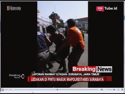 DRAMATIS!! Evakuasi Korban Bom Meledak di Polrestabes Surabaya - Breaking iNews 14/05