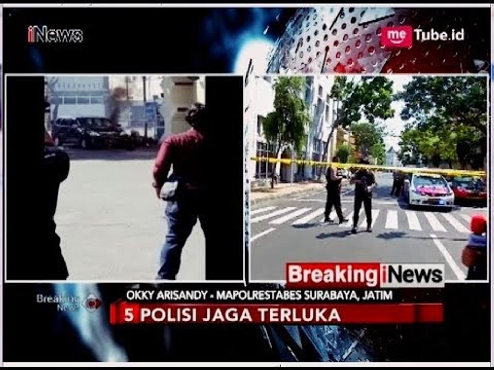 Bom Meledak di Polrestabes Surabaya, 5 Polisi Jaga Terluka - Breaking iNews 14/05
