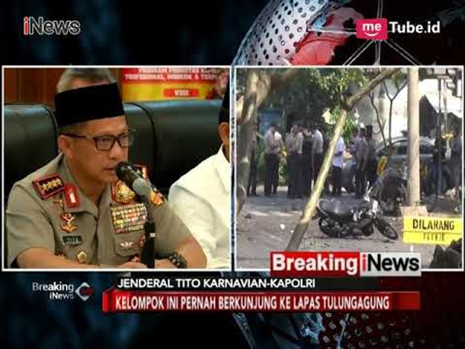 Kapolri: Dita, Pelaku Utama Bom Gereja Adalah Ketua JAD Surabaya - Breaking iNews 14/05