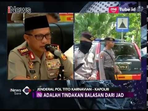 Kapolri Sebut ISIS Dibalik Penyerangan Bom Bunuh Diri di Surabaya - iNews Sore 14/05