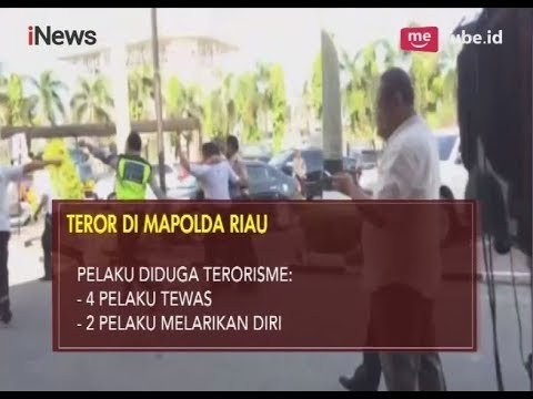 Penyerangan di Mapolda Riau, 1 Polisi dan 4 Pelaku Tewas - Breaking iNews 16/05